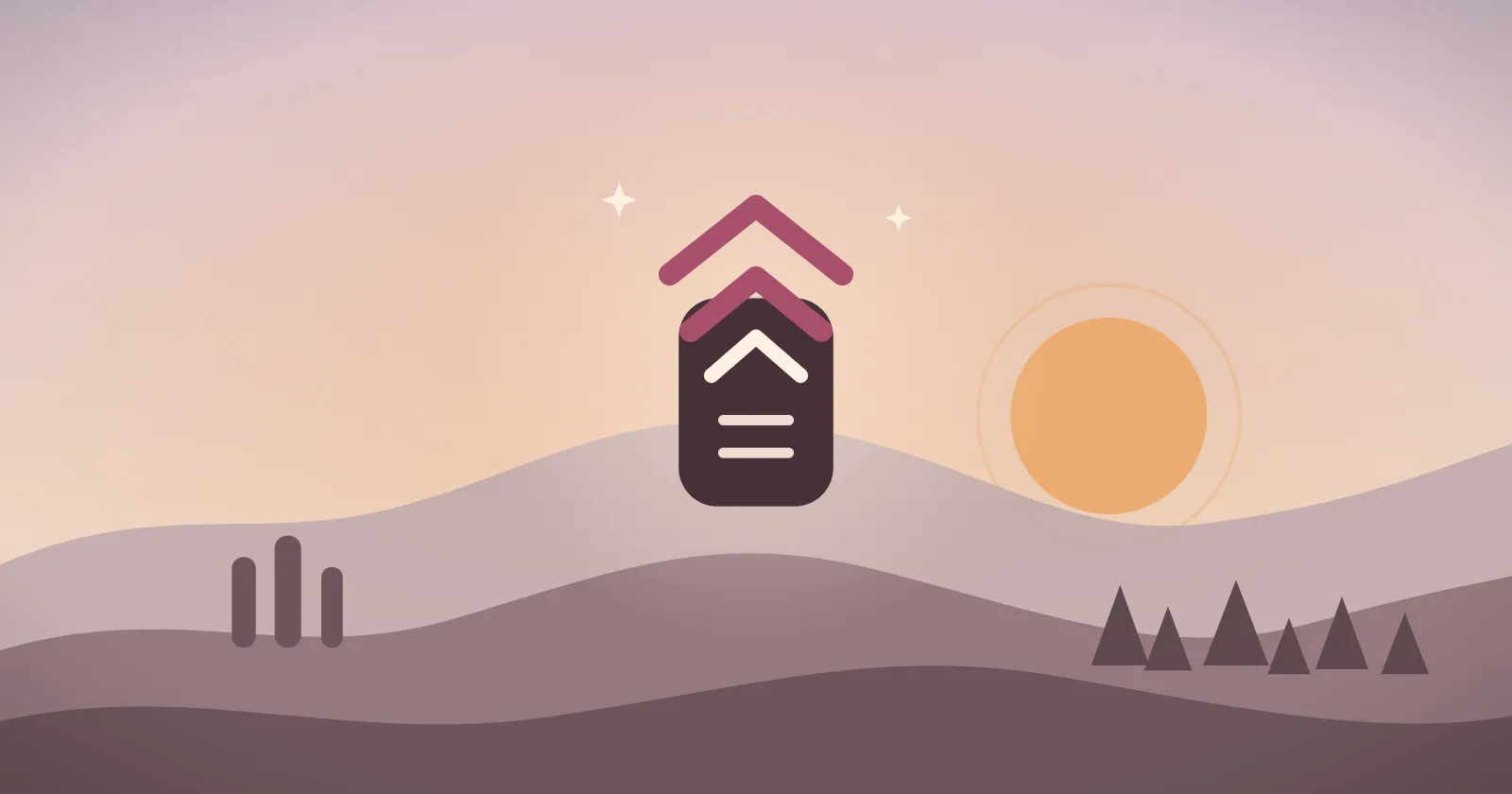 由淺到深堆疊的V形階級刻痕，象徵時裝套裝效果一階階疊加（手繪封面）